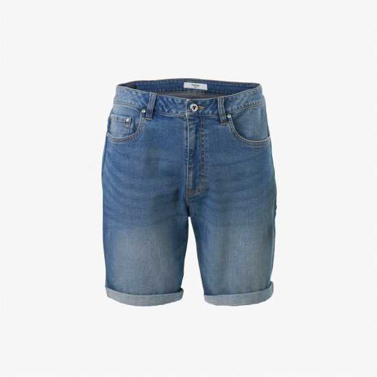 Firetrap Denim Short  Мъжко облекло за едри хора