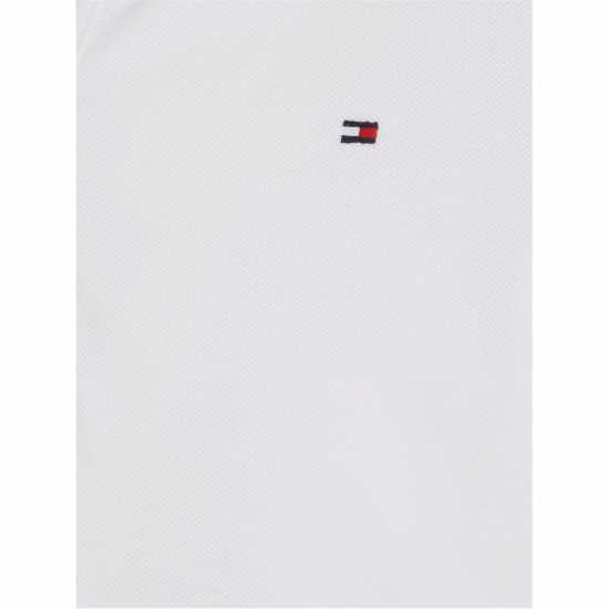 Tommy Hilfiger Essential Dropped Waist Polo Dress Бяло 