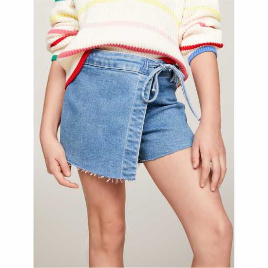 Tommy Hilfiger Tommy Denim Skort Jn42  Kids