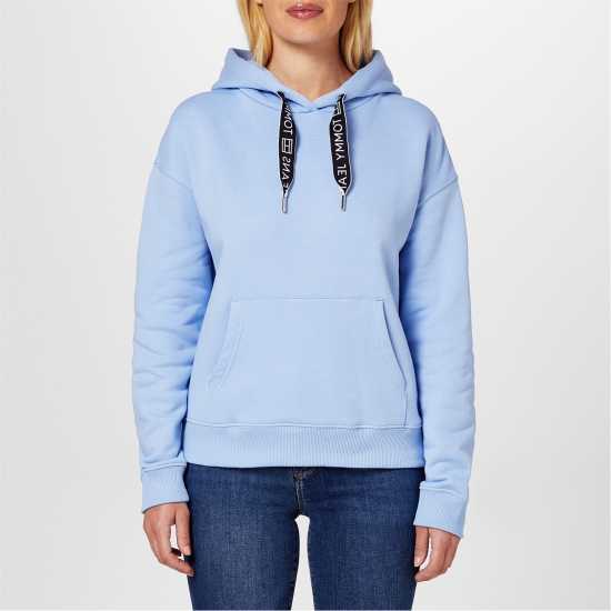 Tommy Jeans Tj Logo Hoodie Ld42 Умерено синьо 