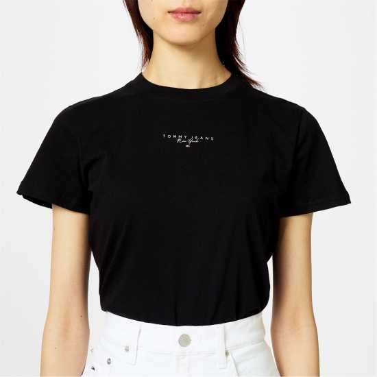 Tommy Jeans Tj Ess Logo T Ld43 Черно Womens