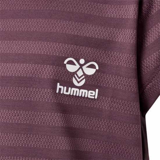 Hummel Sutkin S/s Jn41 Лилаво Детски тениски и фланелки