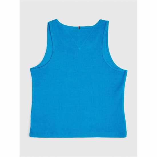 Tommy Hilfiger Детски Потник Essential Ribbed Tank Top Juniors  