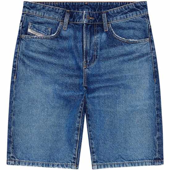 Diesel Дънкови Къси Панталони D-Fin Slim Denim Shorts  Мъжки къси панталони