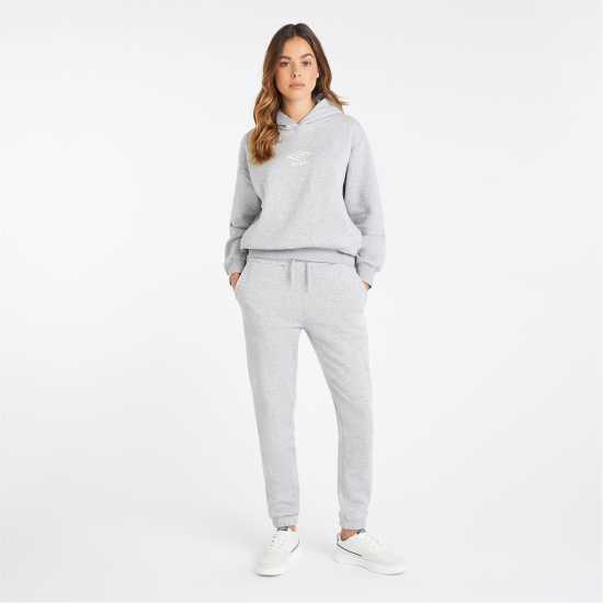 Umbro Мъжко Долнище Sweatpants Mens Сив марл/бял Дамски долнища на анцуг