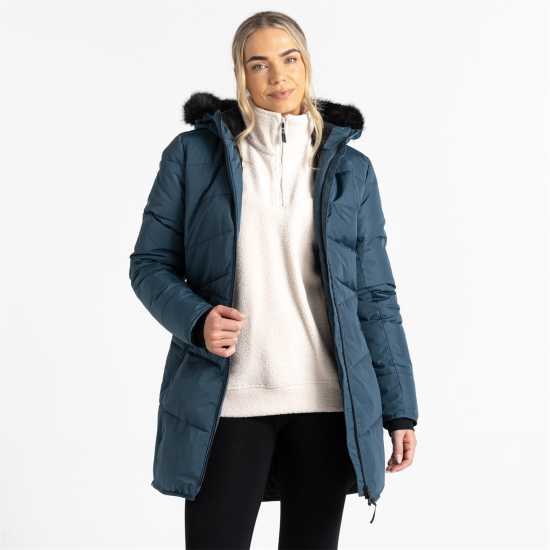 Дамско Яке Dare 2B 2B Striking Iii Waterproof Jacket Womens Орион Сиво Дамски грейки