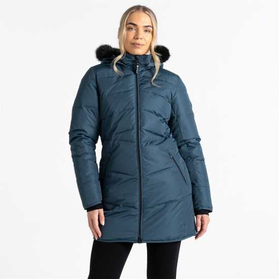 Дамско Яке Dare 2B 2B Striking Iii Waterproof Jacket Womens Орион Сиво Дамски грейки