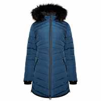 Дамско Яке Dare 2B 2B Striking Iii Waterproof Jacket Womens Лунно Деним Дамски грейки