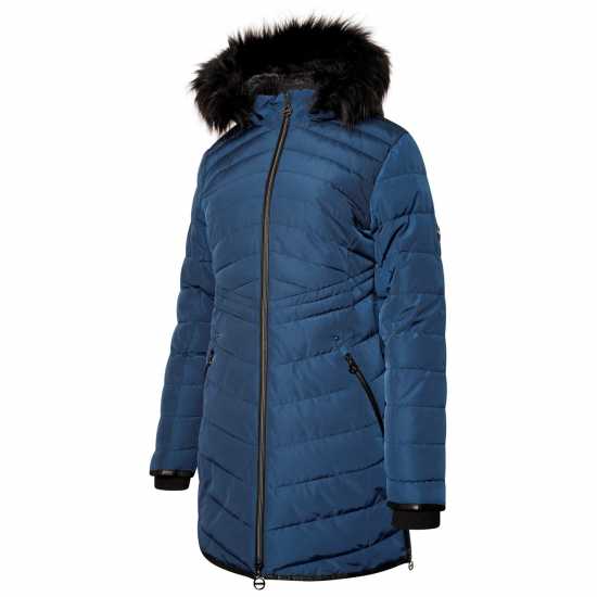 Дамско Яке Dare 2B 2B Striking Iii Waterproof Jacket Womens Лунно Деним Дамски грейки