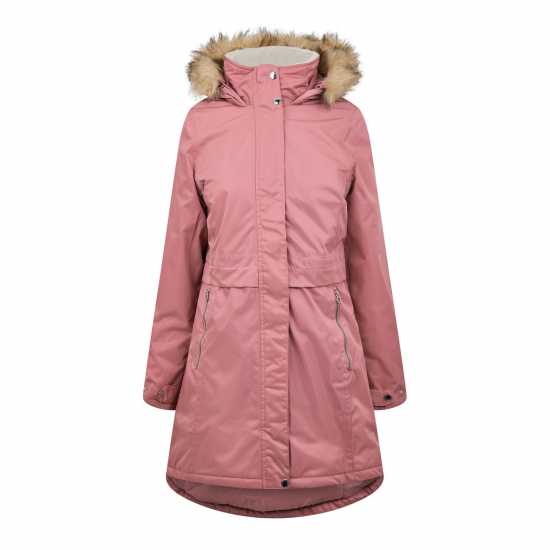 Непромокаемо Яке Regatta Lexis Waterproof Jacket Parka Womens Прахост роза Дамски грейки