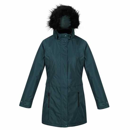 Непромокаемо Яке Regatta Lexis Waterproof Jacket Parka Womens Винограден Дамски грейки