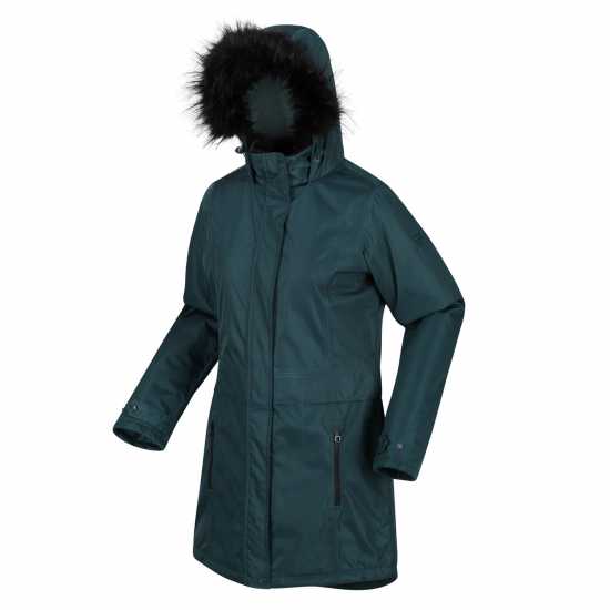 Непромокаемо Яке Regatta Lexis Waterproof Jacket Parka Womens Винограден Дамски грейки