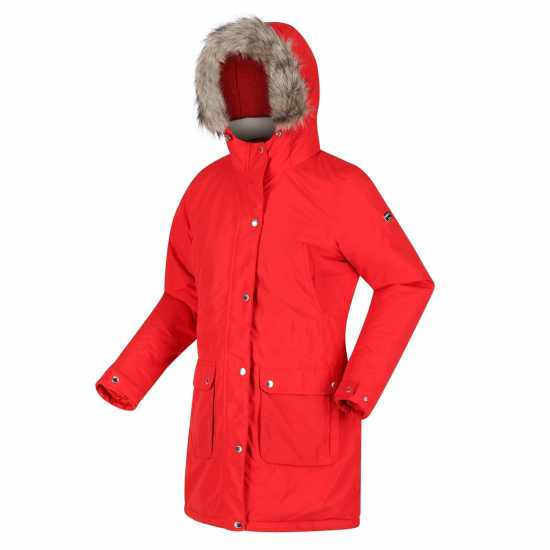 Дамско Яке Regatta Voltera Parka Waterproof Jacket Womens Разтопено Дамски якета и палта