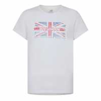 New Balance Union Jack Tee Ld99  Дамски тениски с яка