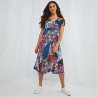 Joe Brown Multi Print Dress  Дамски поли и рокли