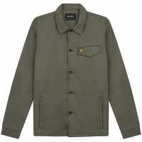 Lyle And Scott Pcktd Ovrshrt Sn99 Пътешествие Олива 