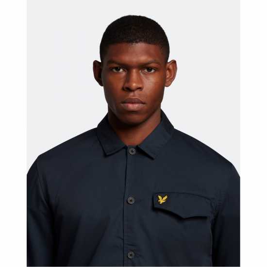 Lyle And Scott Pcktd Ovrshrt Sn99 Тъмно морско синьо 