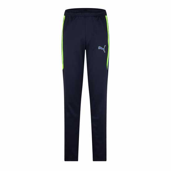 Puma Finesse Performance Tracksuit Set Junior Тъмносин/Ябълка Футболни екипи за бягане