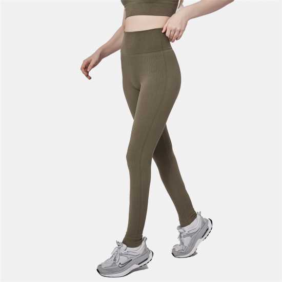 Miso Legging Ld44 Хаки Дамско трико и клинове