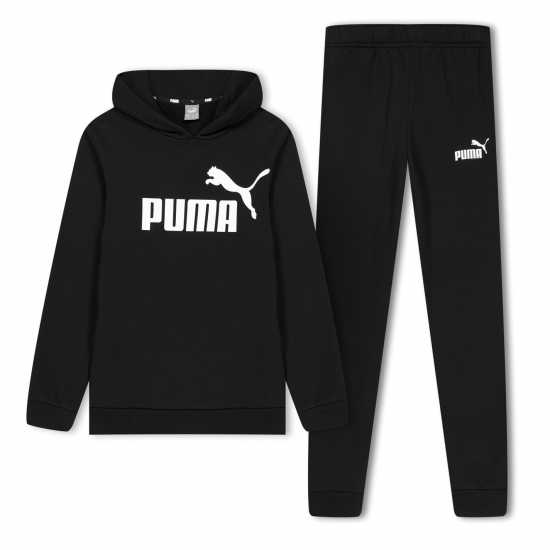 Puma Logo Hooded Sweat Suit B  Детски спортни екипи