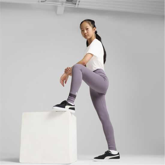 Puma Leo Leggings G Бледо слива Детски клинове