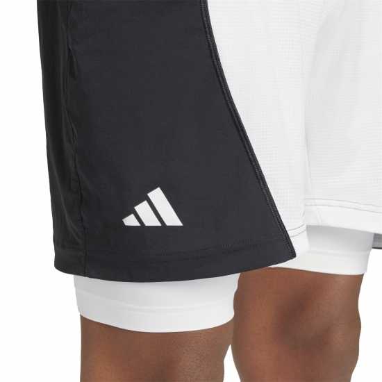 Adidas & Tight Set Blk/Wht Мъжки къси панталони