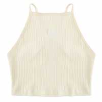 England Netball Ribbed Netball Fitted Crop Top