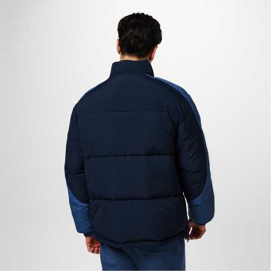 Jack Wills Puffer Jacket Морска синьо/Индиго Мъжко облекло за едри хора