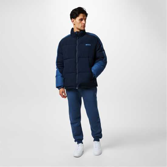 Jack Wills Puffer Jacket Морска синьо/Индиго Мъжко облекло за едри хора