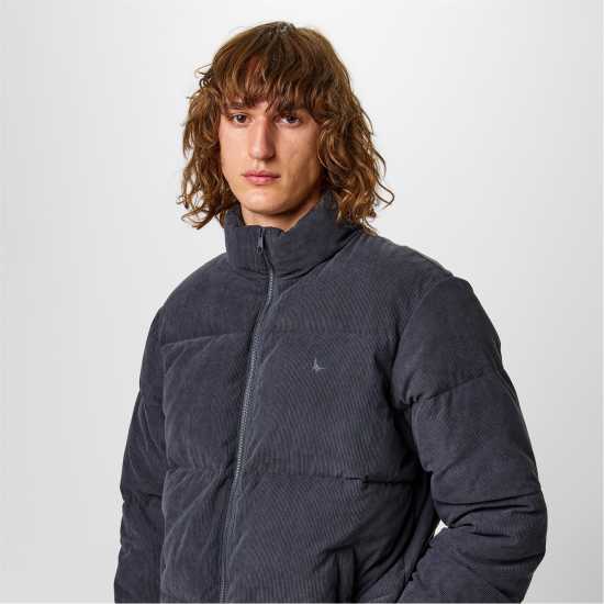 Jack Wills Corduroy Puffer Jacket  Мъжко облекло за едри хора