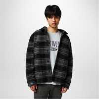 Jack Wills Lined Check Shacket  Мъжко облекло за едри хора