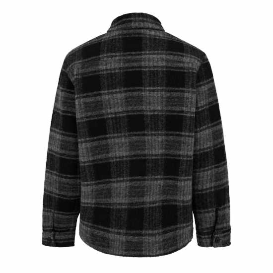 Jack Wills Lined Check Shacket  Мъжко облекло за едри хора