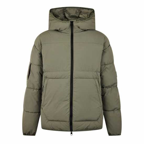 Jack Wills Puffer Jacket Лист Мъжко облекло за едри хора