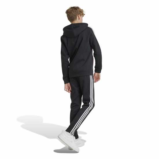 Adidas Junior Tiberio Fleece Tracksuit Черно/Червено 