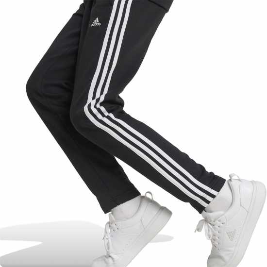 Adidas Junior Tiberio Fleece Tracksuit Черно/Червено 