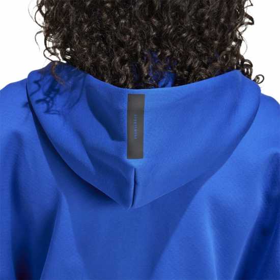 Adidas Z.n.e. Full Zip Hoodie Womens Team Royal Blue 