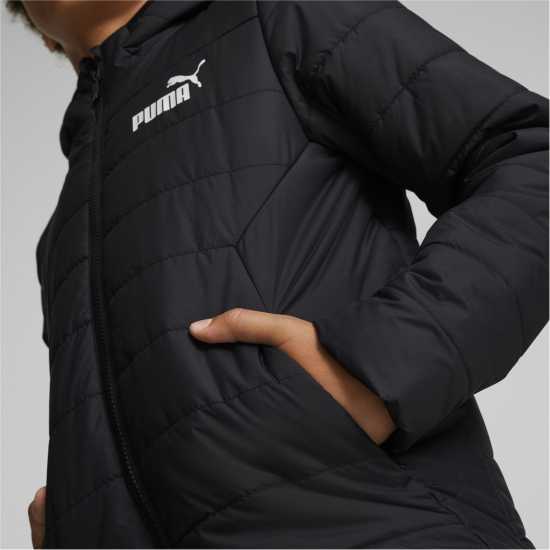 Puma Ватирано Яке Hooded Padded Jacket  Детски якета и палта