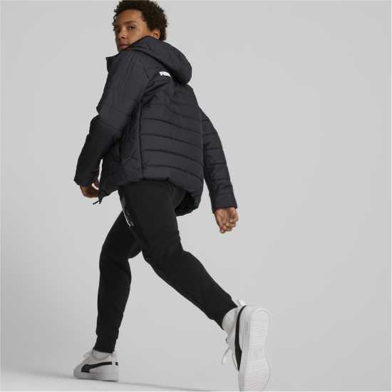 Puma Ватирано Яке Hooded Padded Jacket  Детски якета и палта