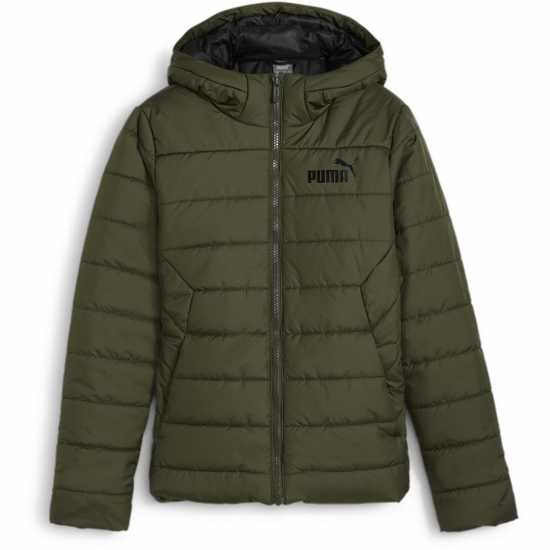 Puma Ватирано Яке Hooded Padded Jacket Хаки 