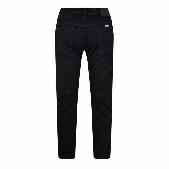 Pretty Green Pg Regular Jeans Sn00 Черно 