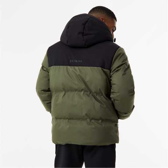 Everlast Hooded Puffer Jacket Черно/Кахи 