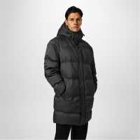 Everlast Medium Length Puffer Jacket Акула Сиво Мъжки грейки