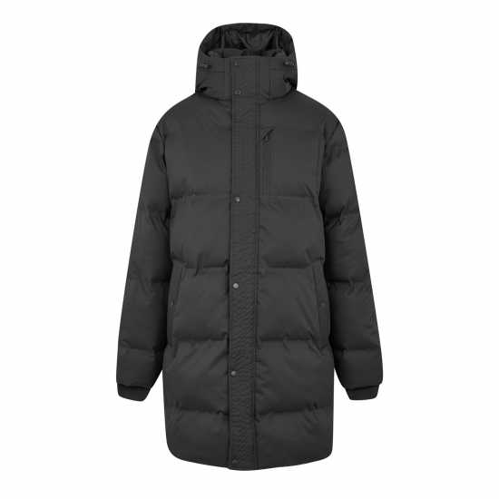 Everlast Medium Length Puffer Jacket Акула Сиво Мъжки грейки