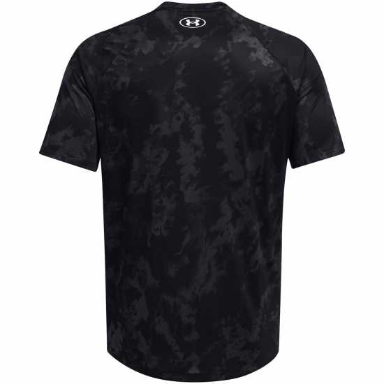 Under Armour Tech Abc Camo Ss Черно Мъжки тениски с яка