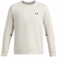 Under Armour Мъжка Риза Armour Ua Unstoppable Flc Crew Eu Sweatshirt Mens Сума Бяло/Черно 