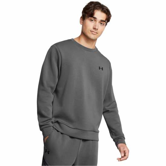 Under Armour Мъжка Риза Armour Ua Unstoppable Flc Crew Eu Sweatshirt Mens  Дамски тениски и фланелки