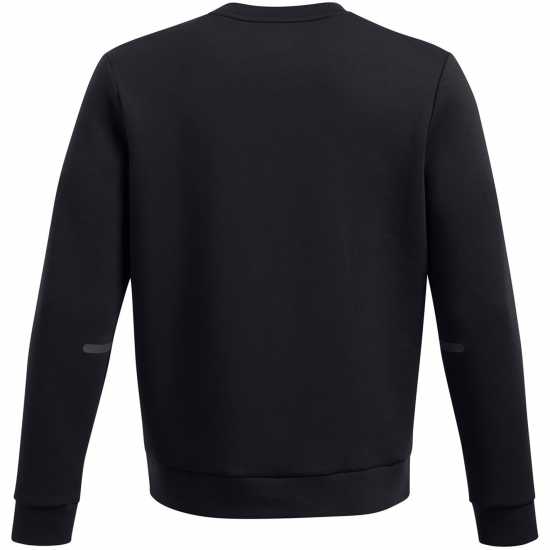 Under Armour Мъжка Риза Armour Ua Unstoppable Flc Crew Eu Sweatshirt Mens Черно 