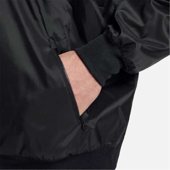 Nike Sportswear Windrunner Men's Hooded Jacket Черно/Бяло 