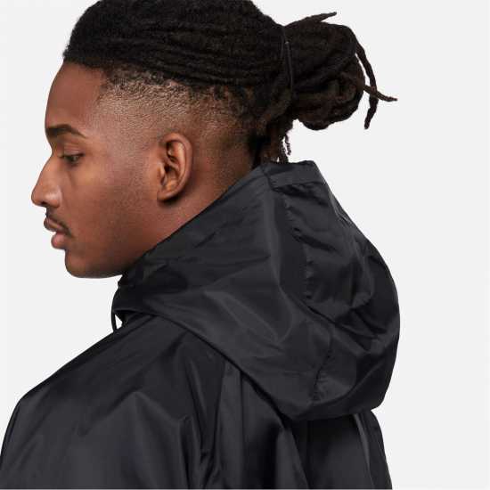 Nike Sportswear Windrunner Men's Hooded Jacket Черно/Бяло 