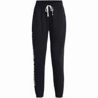 Under Armour Дамско Спортно Долнище Rival Graphic Joggers Womens Черно Дамски долнища на анцуг